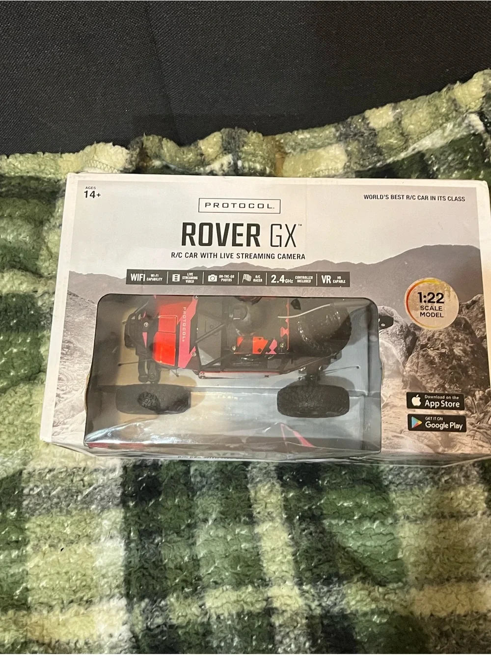 Rover GX Red R/C Car with Live Streaming Camera